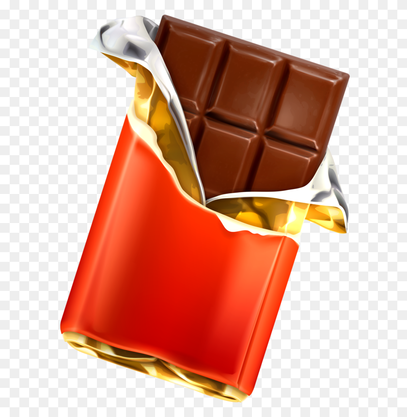 605x800 Clip De Chocolate, Dulces - Dulces Png