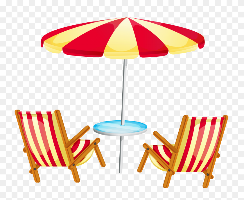 5298x4268 Clip On Umbrellas For Chairs - Set The Table Clipart