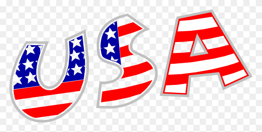 2128x993 Клип С Американским Флагом Для Бесплатной Загрузки На Веб-Дизайн Ya - Американский Флаг Развевается Png