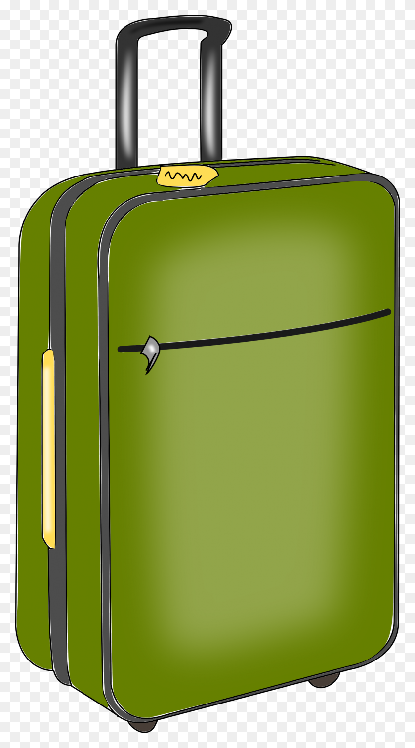 1288x2400 Clipart - Open Suitcase Clipart