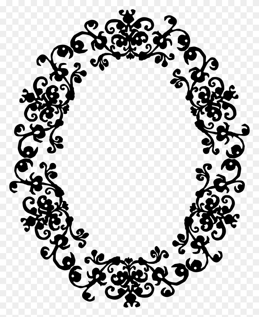 1572x1950 Clipart - Oval Frame PNG
