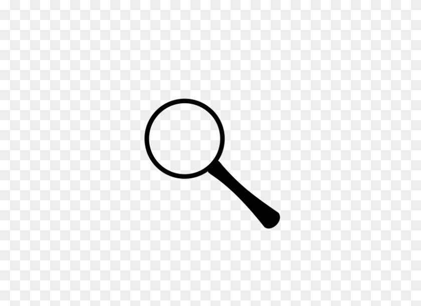 800x566 Clipart - Looking Through Magnifying Glass Clipart