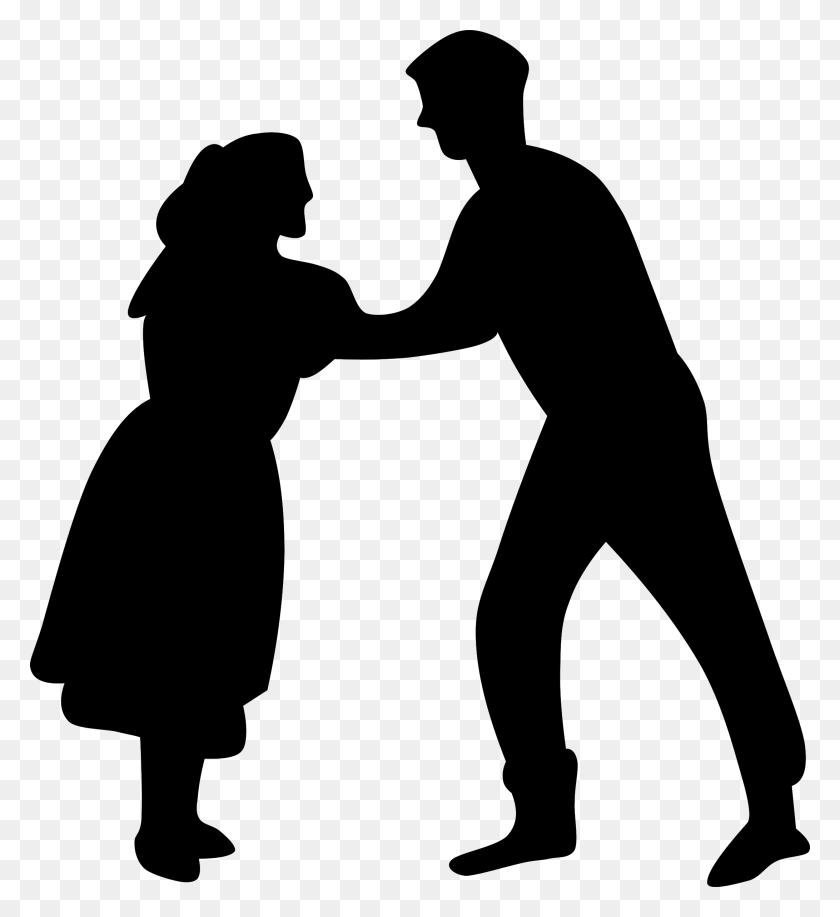 2183x2400 Clipart - People Dancing Clipart