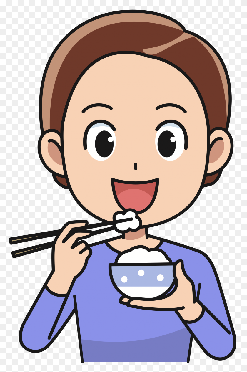 1556x2400 Clipart - People Eating Clipart