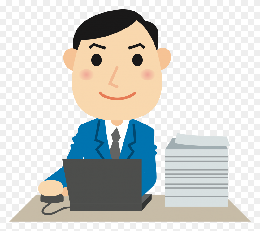 2397x2111 Clipart - Person On Computer Clipart