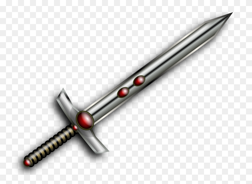 2400x1697 Clipart - Pirate Sword PNG