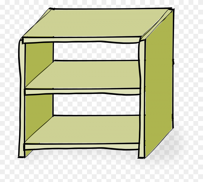 2400x2132 Clipart - Nightstand Clipart