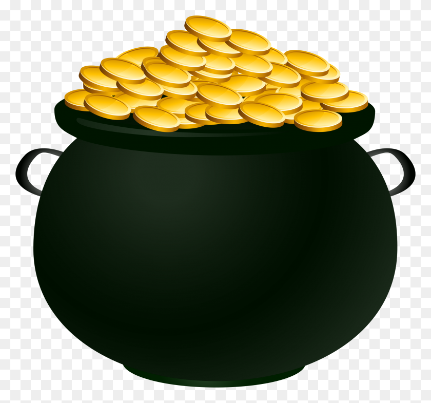 2218x2062 Clipart - Pot Of Gold Clip Art