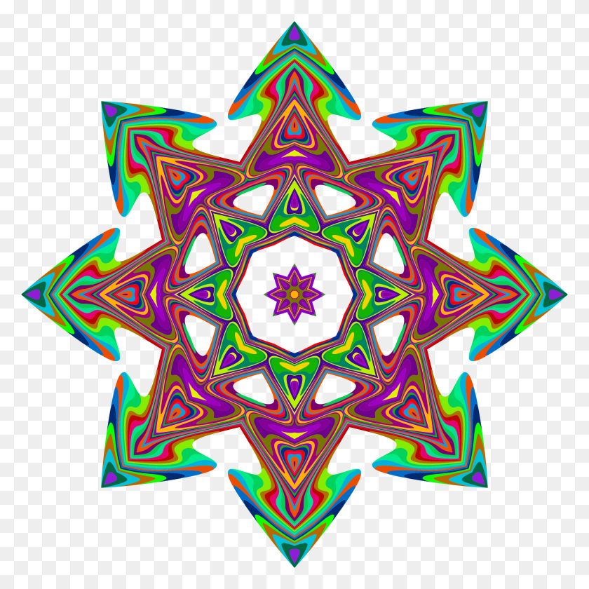 2332x2332 Clipart - Psychedelic PNG