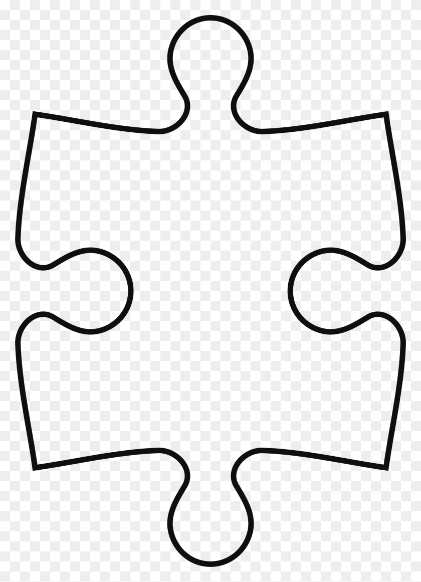 1699x2400 Clipart - Puzzle Piece PNG