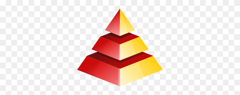 300x274 Clipart - Pyramid PNG