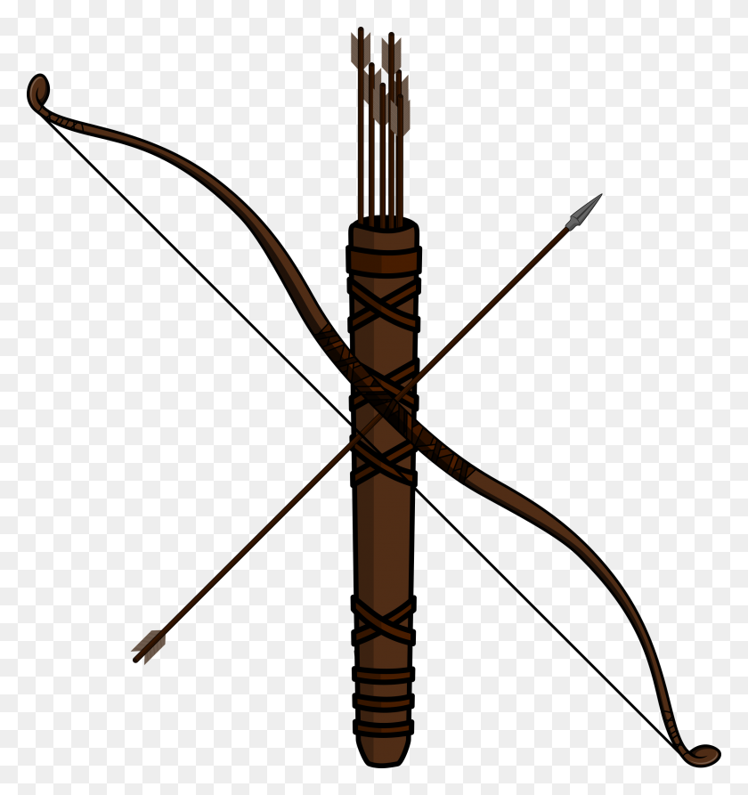 arrow and quiver symbol