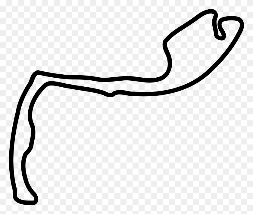 2399x2003 Clipart - Race Track PNG