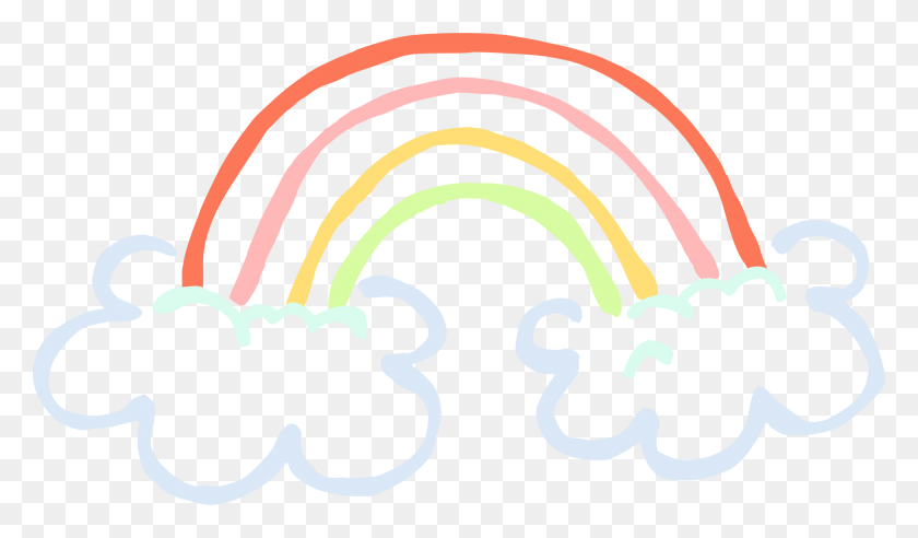 2400x1332 Clipart - Rainbow Clipart PNG