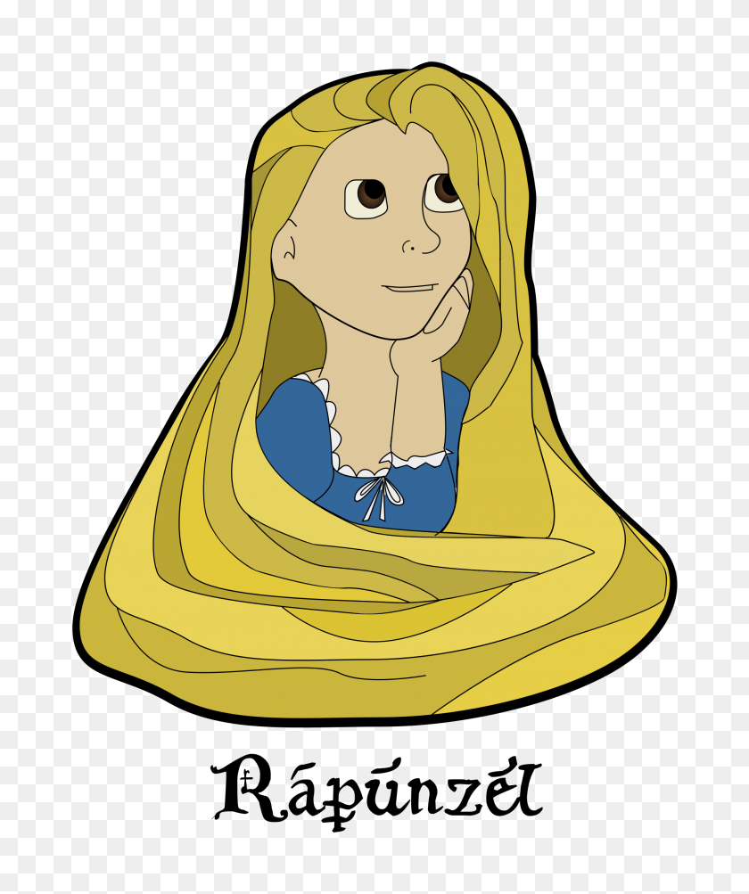 1985x2400 Clipart - Rapunzel Clipart