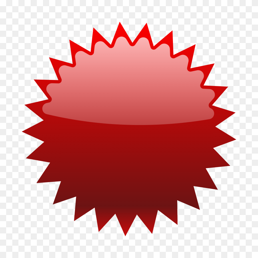 2400x2400 Clipart - Red Star PNG