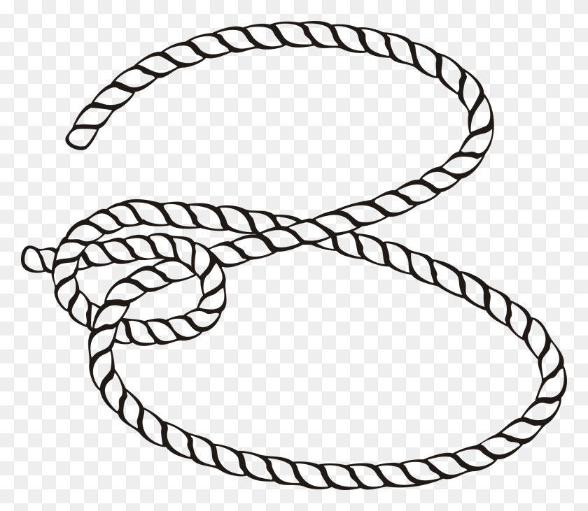 2400x2066 Clipart - Rope Circle PNG