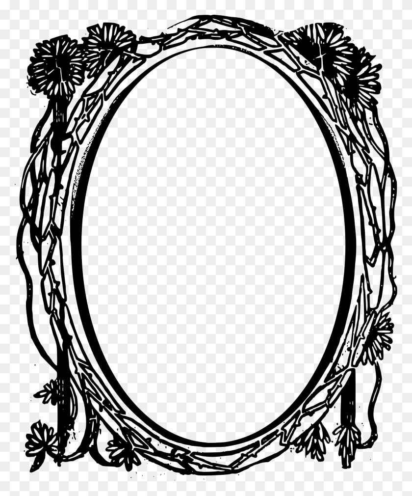 1970x2400 Clipart - Round Frame Clipart