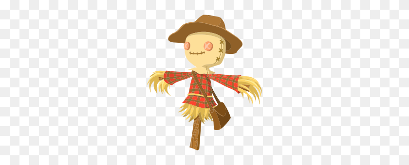 238x280 Clipart - Scarecrow PNG