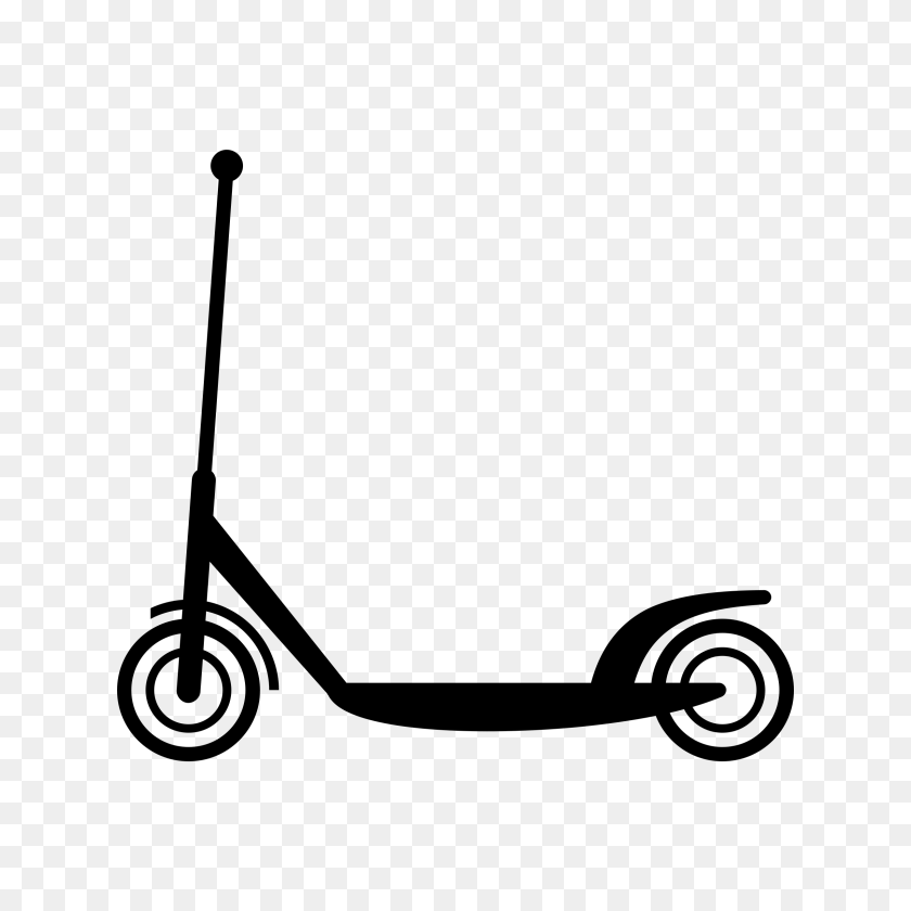 2400x2400 Clipart - Scooter PNG