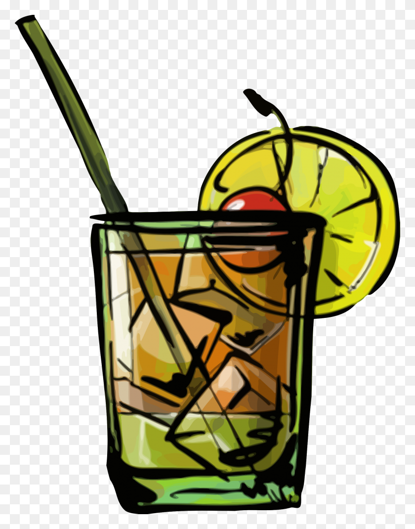 1852x2400 Clipart - Whiskey Clipart