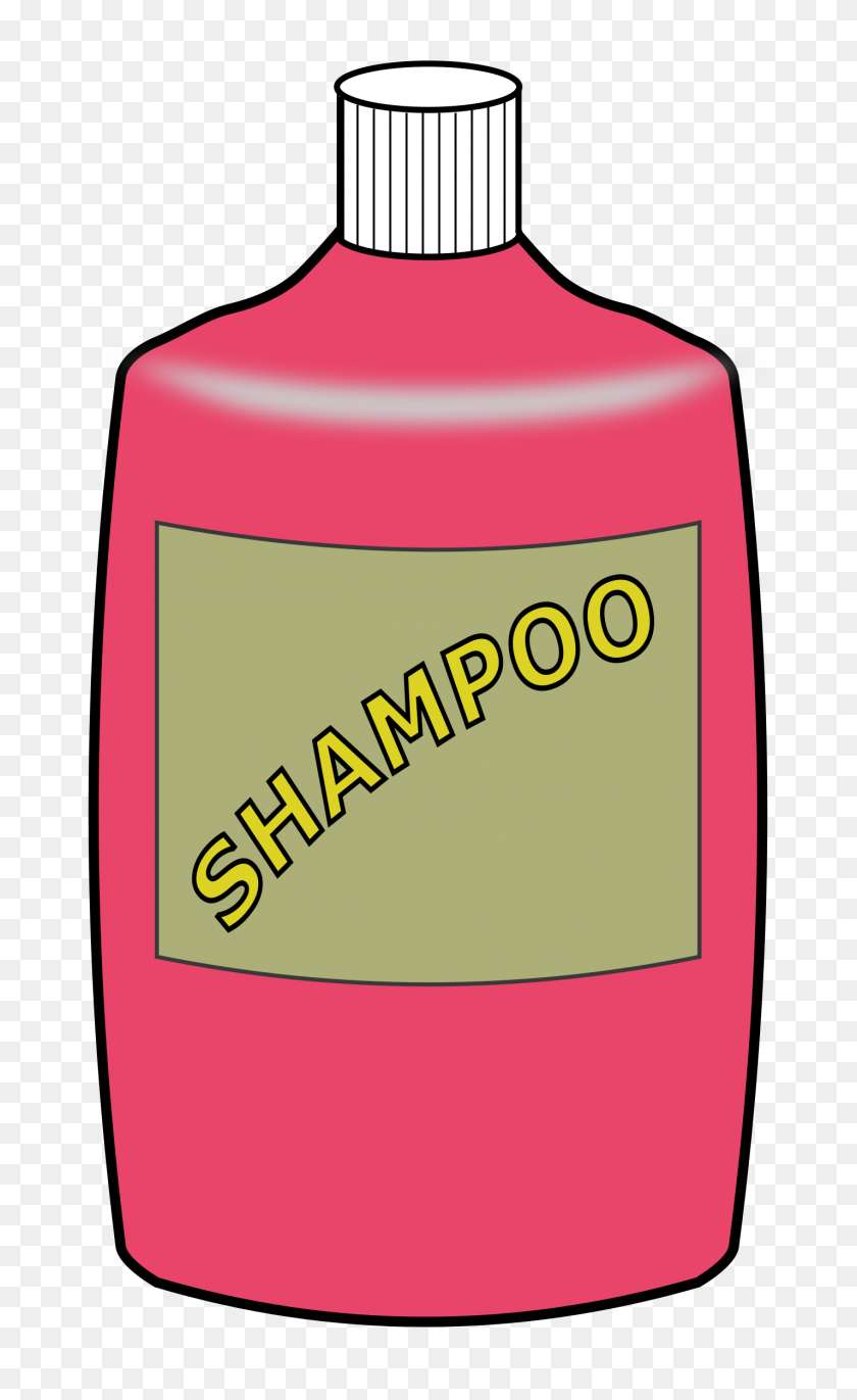 1427x2400 Clipart - Shampoo Bottle Clipart
