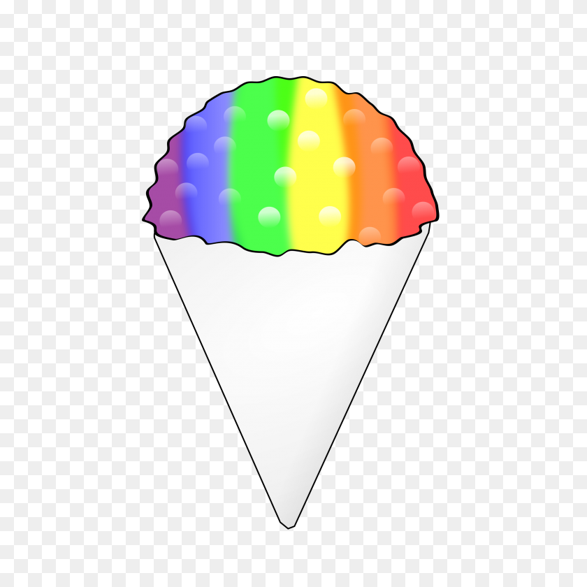 2400x2400 Clipart - Shaved Ice Clipart