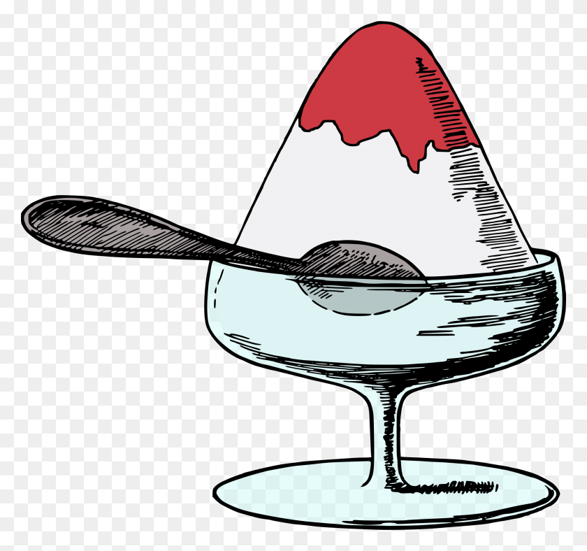 2400x2240 Clipart - Shaved Ice Clipart
