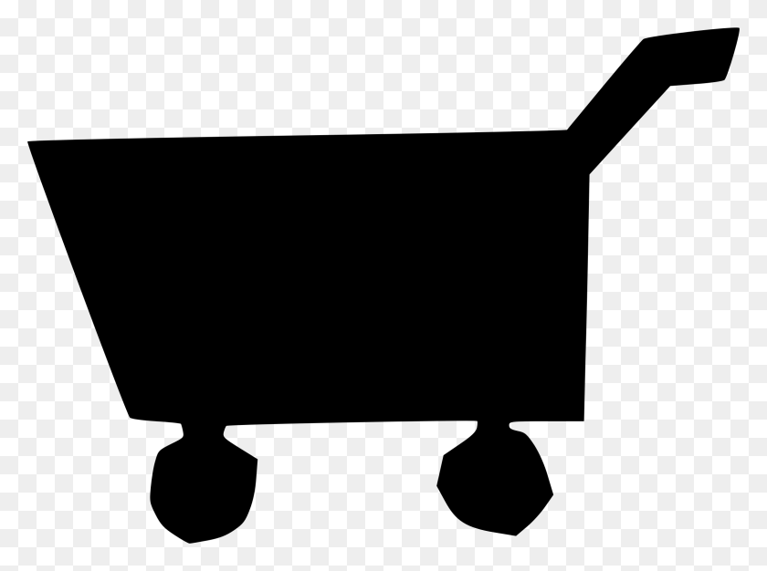 2282x1658 Clipart - Shopping Cart Clipart