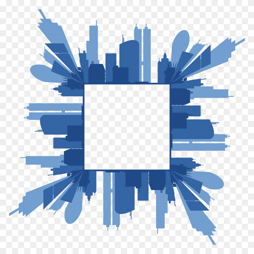 2322x2322 Clipart - Skyline PNG