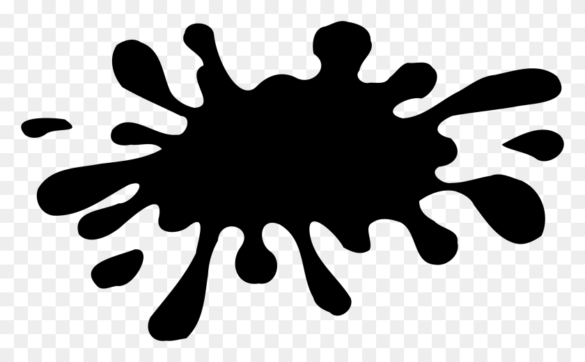 2282x1348 Clipart - Slime Clipart Black And White