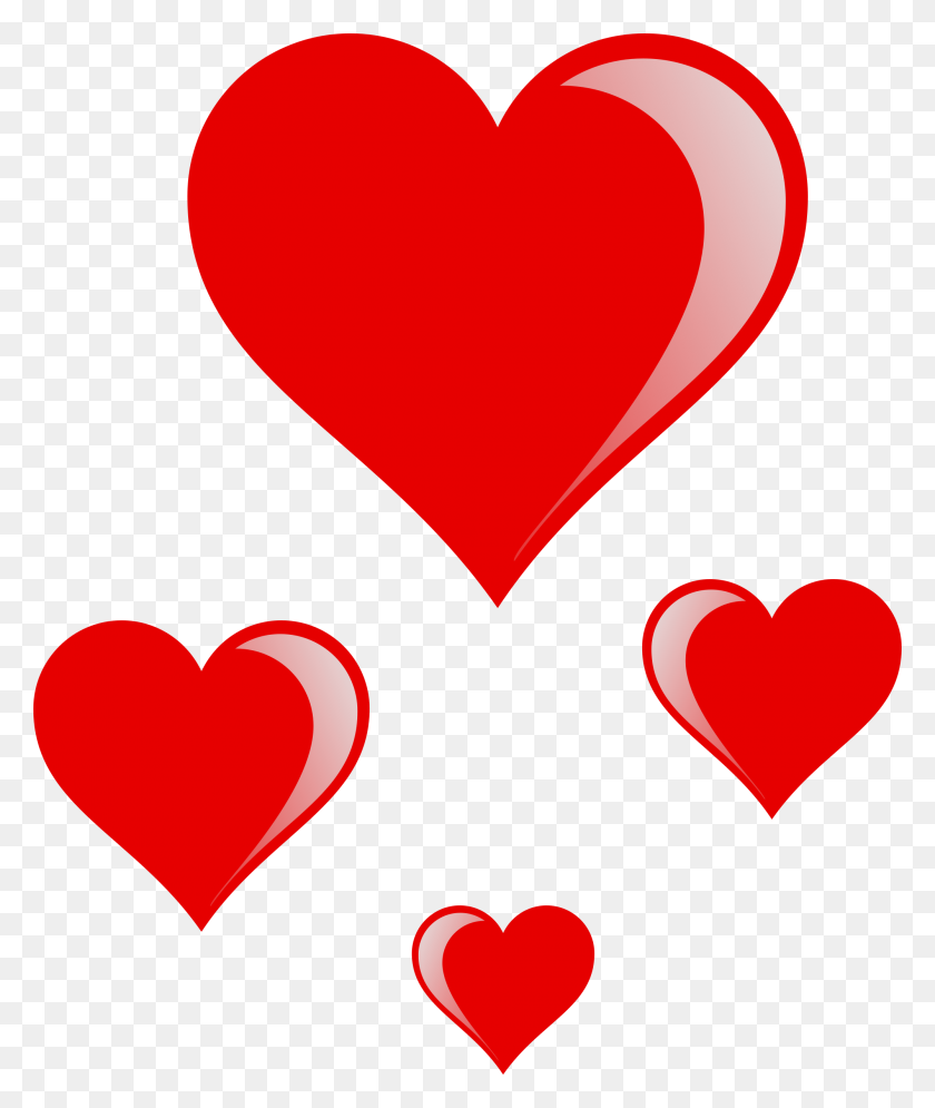 2002x2400 Clipart - Small Red Heart Clipart