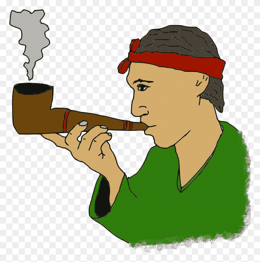 2387x2400 Clipart - Smoking Pipe Clipart