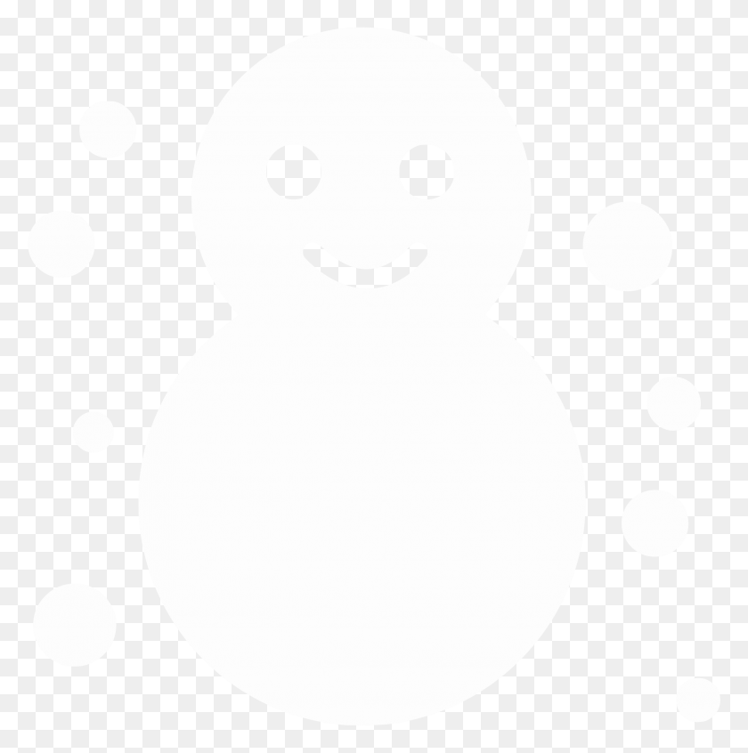 2381x2400 Clipart - Snowman Clipart Black And White