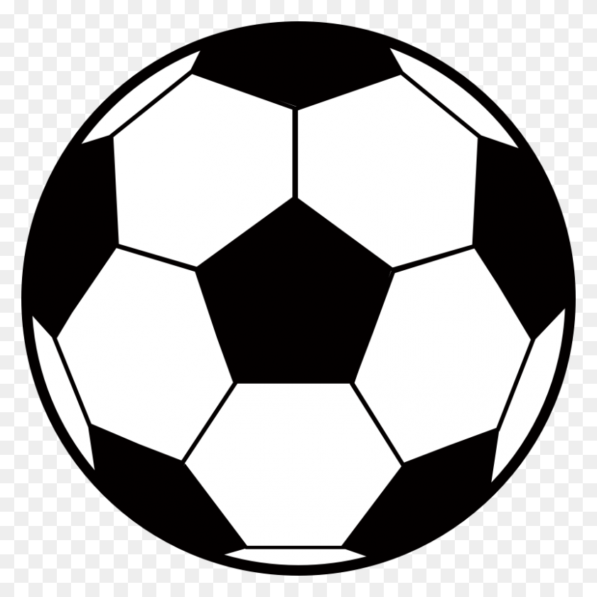 800x800 Clipart - Soccer Ball PNG