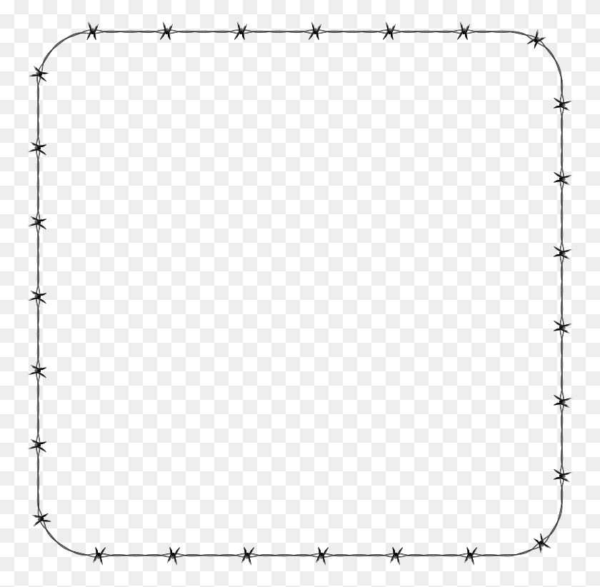762x762 Clipart - Square Border PNG