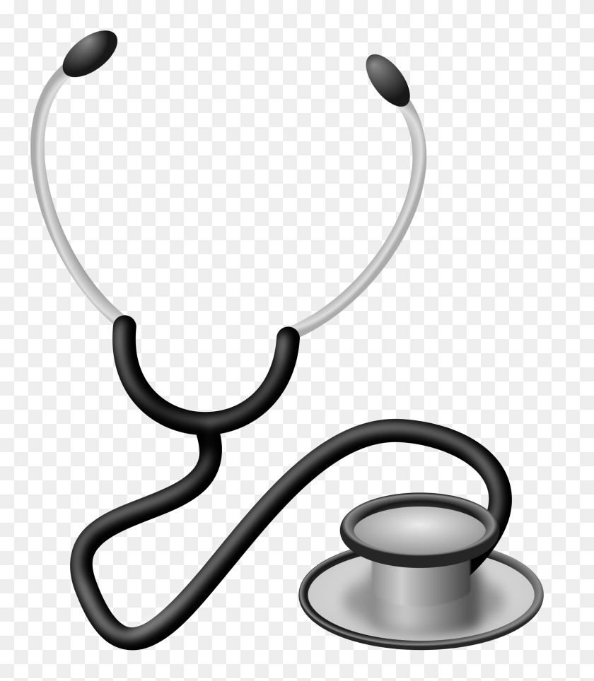 2069x2400 Clipart - Stethoscope Clipart