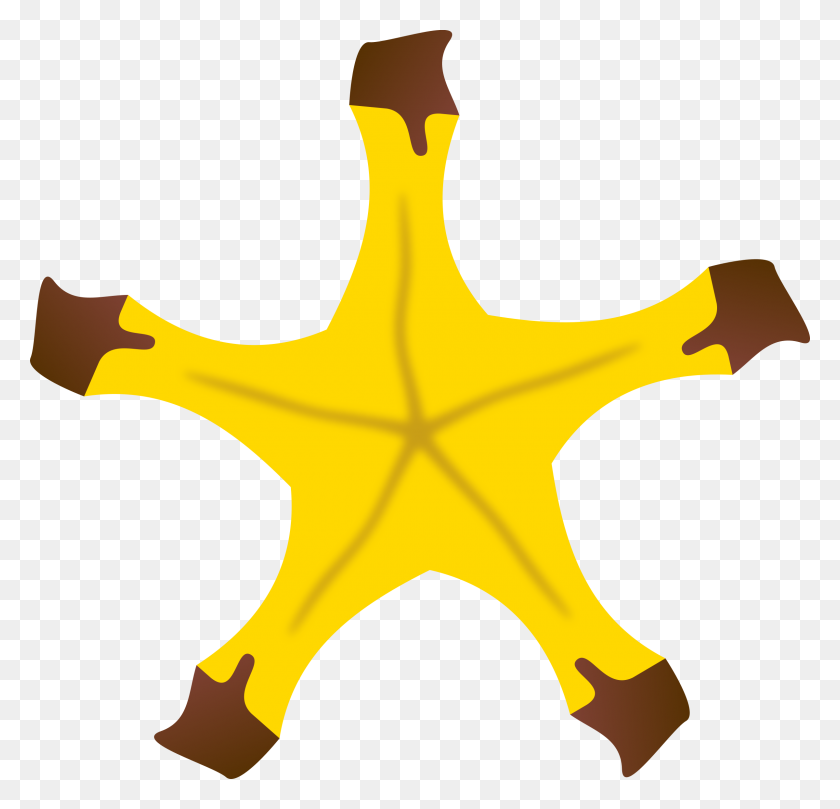 2400x2307 Clipart - Estrella Amarilla Png