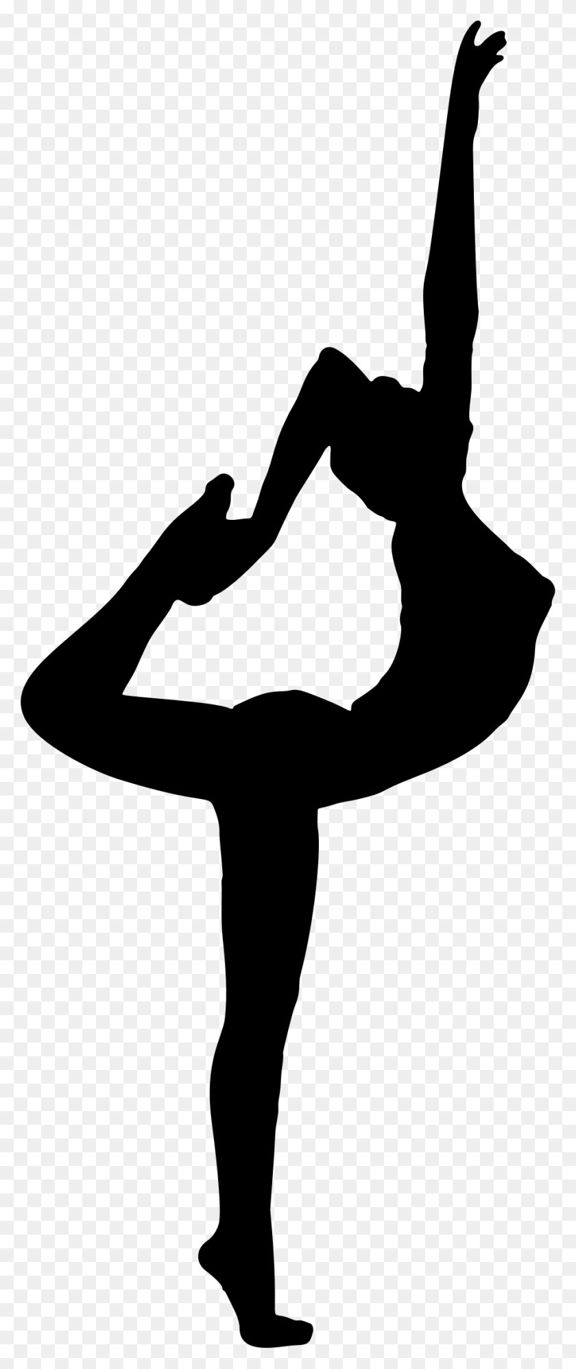 918x2279 Clipart - Yoga Clipart Black And White