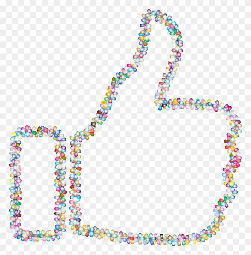 2228x2272 Clipart - Two Thumbs Up Clipart