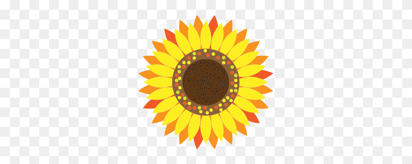276x276 Clipart - Sunflower Images Clip Art