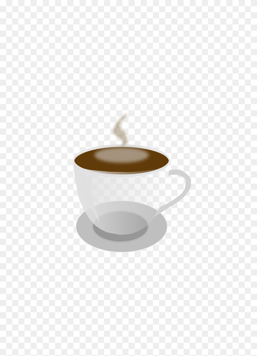 1697x2400 Clipart - Tea Cup And Saucer Clipart