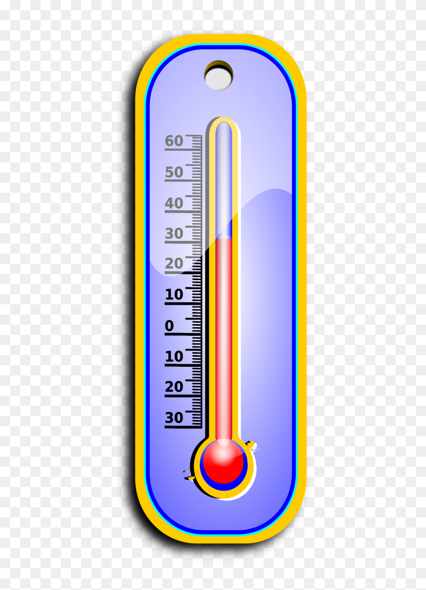 1697x2400 Clipart - Thermometer PNG