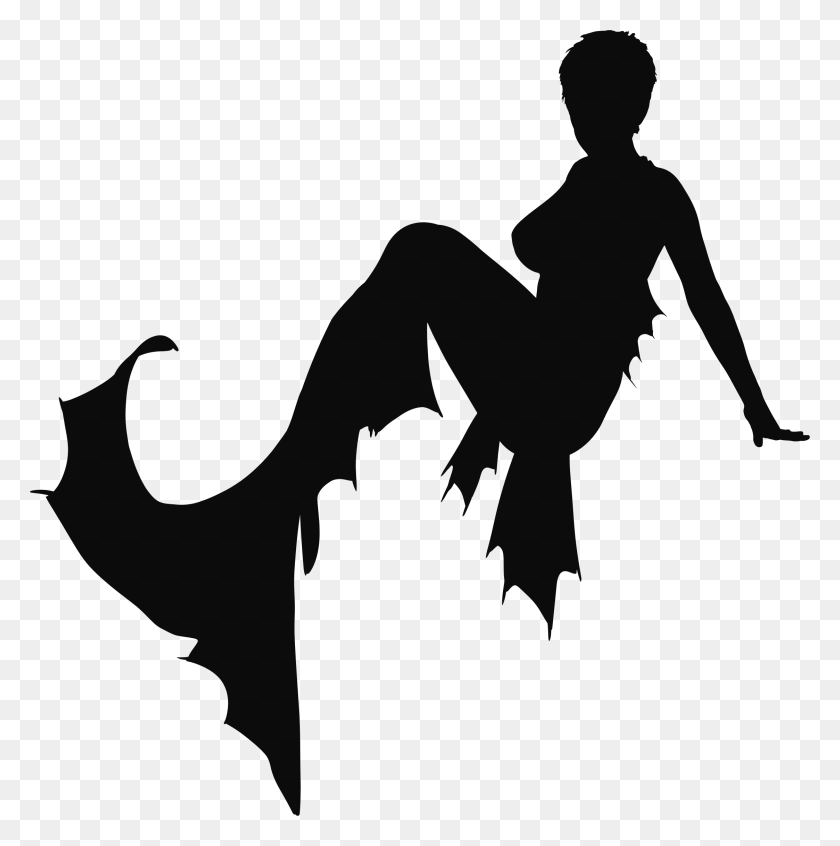 2246x2266 Clipart - Mermaid Clip Art