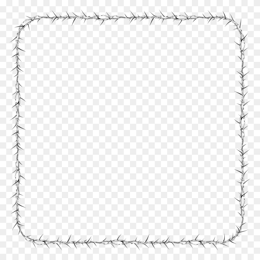 2338x2338 Clipart - Thorns PNG