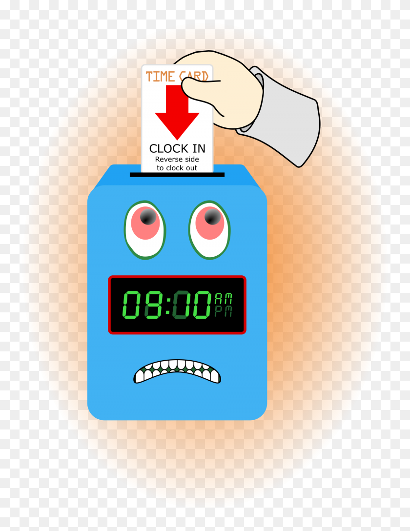 1820x2400 Clipart - Time Clock Clip Art