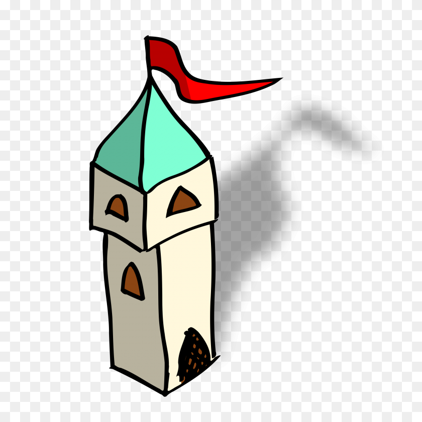 2400x2400 Clipart - Tower Clipart