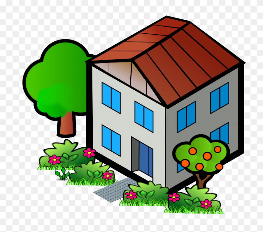 800x701 Clipart - Town Hall Clipart