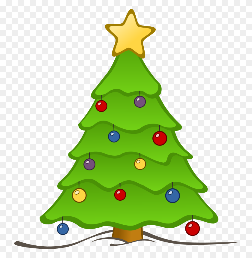 746x800 Clipart - Tree Drawing PNG