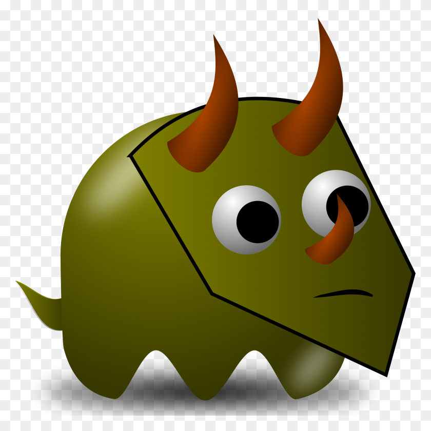 2400x2400 Clipart - Triceratops Clipart
